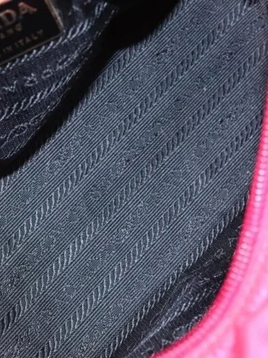 PRADA Hand Bag Nylon Pink Auth 109805 - Picture 10 of 16